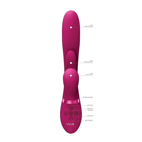 Professional-Grade VIVE Ena by Shots Toys - G-Spot Vibrators