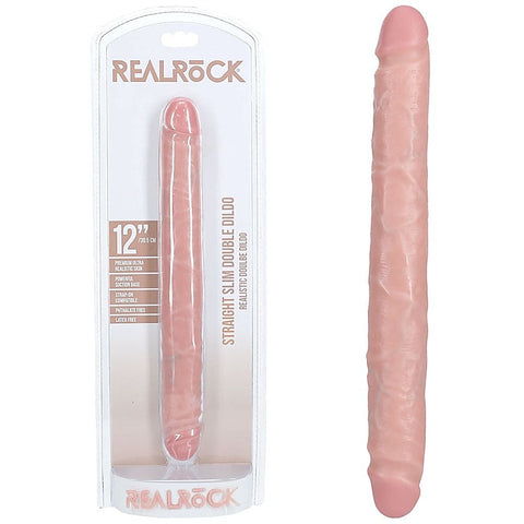 REALROCK 30cm Slim Double Dildo by Shots Toys - Realistic Dildos