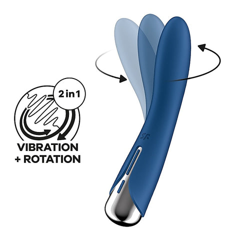Spinning Vibe 1 Multi Functions G Spot Massager by Satisfyer - Rabbit Vibrators