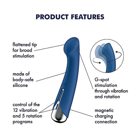 Professional Spinning G-Spot 1 by Satisfyer - Realistic Dildos