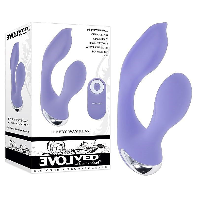 Compact Remote-Controlled Pleasure Companion by Evolved - Rabbit Vibrators