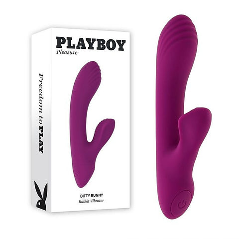 Playboy Pleasure Bitty Bunny Rabbit Vibrator by Evolved - Rabbit Vibrators