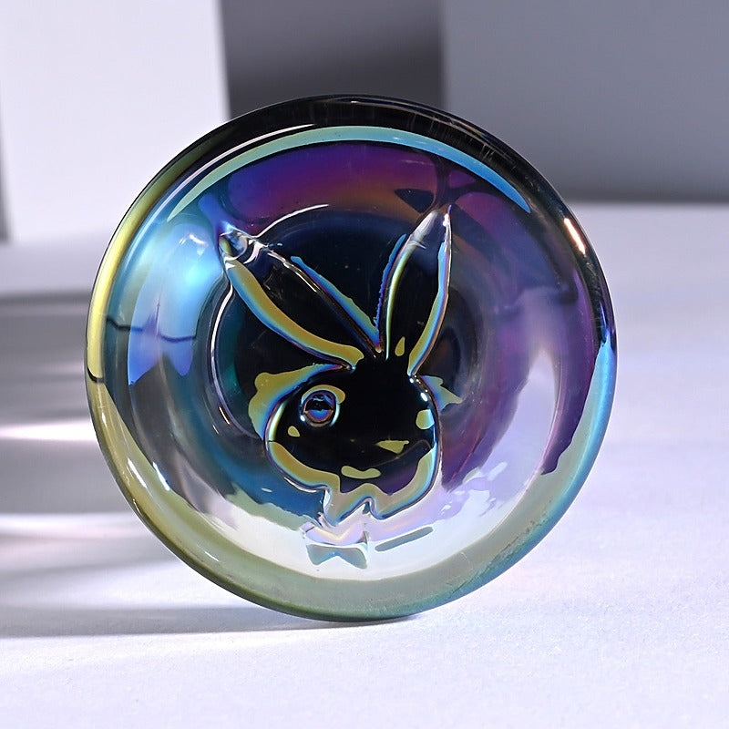 Playboy Pleasure JEWELS WAND Glass Dildo by Evolved - Non-Realistic Dildos