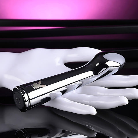 Playboy Pleasure SWOON 9 Functions Metal Vibrator by Evolved - Metal Vibrators