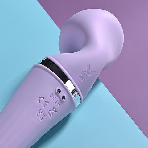 Playboy Pleasure VIBRATO Body Wand Massager by Evolved - Personal Massagers