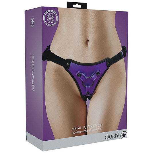 OUCH! Metallic Harness - Comfort, Style, and Pleasure Awaits