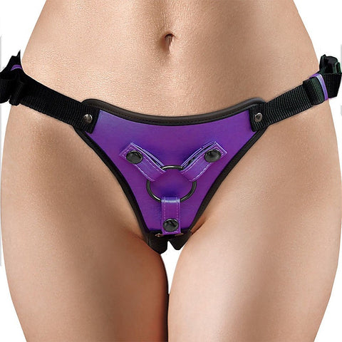 Premium OUCH! Metallic Harness by Shots Toys - Bras and Bra Sets
