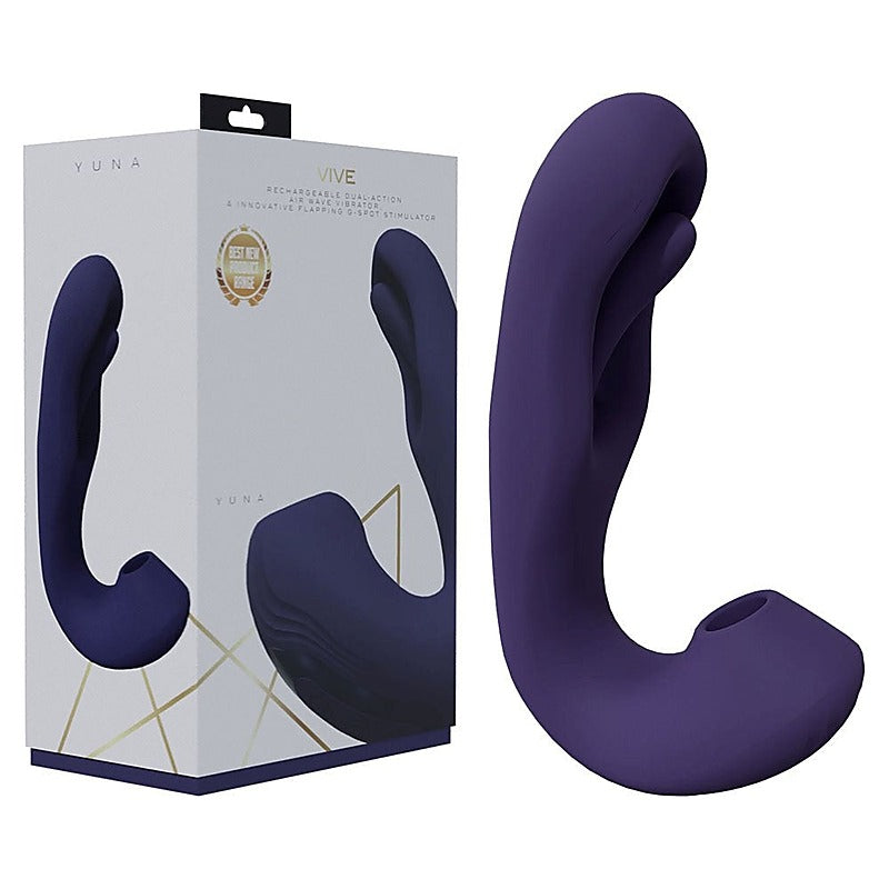VIVE Yuna Flapping Vibrator by Shots Toys - Strap On Sextoys
