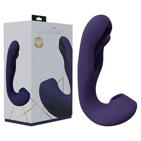 VIVE Yuna Flapping Vibrator by Shots Toys - Strap On Sextoys
