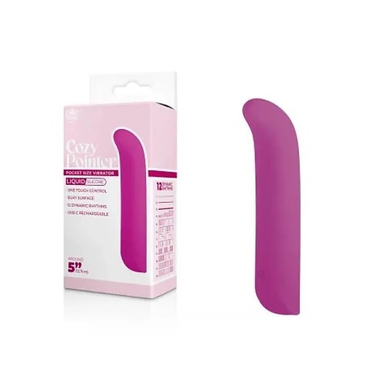 Cozy Pointer 12 cm Rechargeable Mini Vibe - G-Spot Vibrators