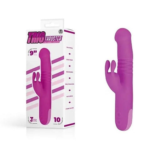 Trio Thruster 3-in-1 Rabbit Vibrator