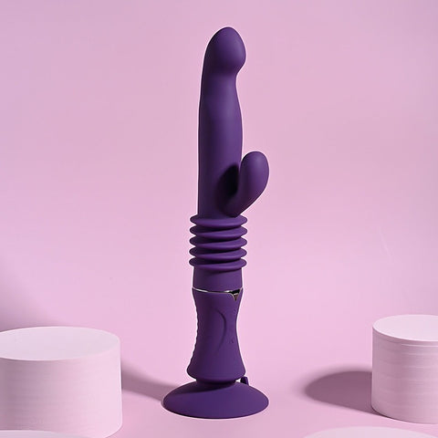 Hoppy Ending Thrusting Rabbit Vibrator by Evolved - Rabbit Vibrators