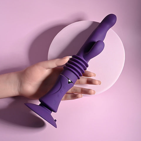 Hoppy Ending Thrusting Rabbit Vibrator by Evolved - Rabbit Vibrators