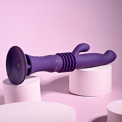 Hoppy Ending Thrusting Rabbit Vibrator by Evolved - Rabbit Vibrators