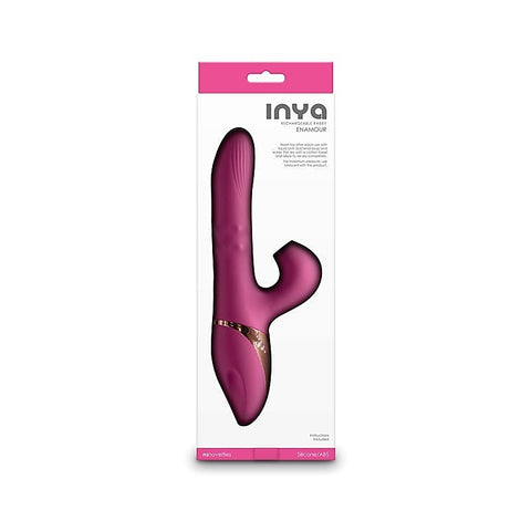 INYA Enamour Pulsating Vibrator by NS Novelties - Rabbit Vibrators