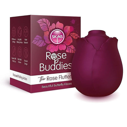 Skins Rose Buddies - Rechargeable Pleasure Flutterz