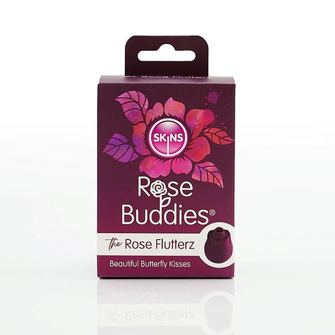 Skins Rose Buddies - Rechargeable Pleasure Flutterz - Finger and Tongue Vibrators