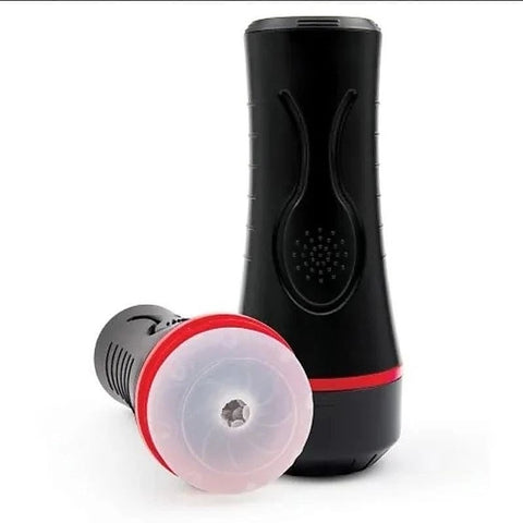 ENVY Squeezable Clear Clutch Stroker by Xgen Products - Masturbators and Strokers