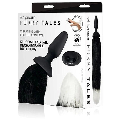 Whipsmart Furry Tales Rechargeable Foxtail by Xgen Products - Anal Vibrators