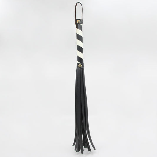 Love In Leather Medium Length Suede Flogger Purple Default Title Whips And Crops
