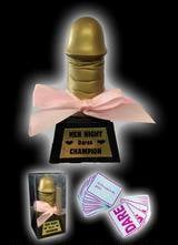 Seven Creations Hen Night Willy Trophy Dare Champion Award Party Gifts and Novelties