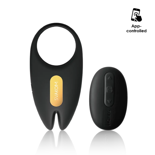 Svakom Winni 2 App Controlled Vibrating Male Cock Ring - Cock Rings