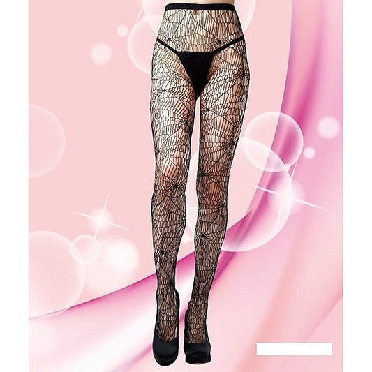 Delilah Pantyhose Spiderweb Design - Hosiery