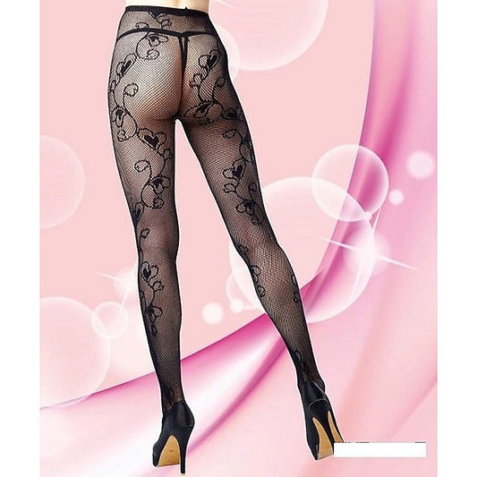 Mia Pantyhose Floral Design