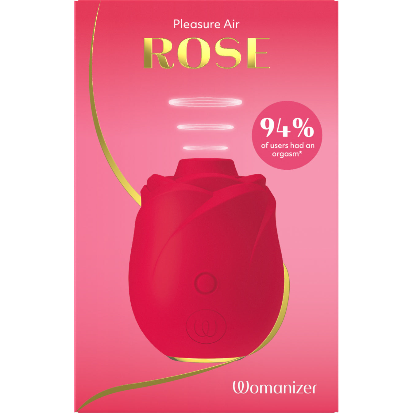 Love Honey Womanizer Rose Pleasure Air Clitoral Stimulator - Clit Ticklers and Pulsators