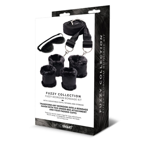 WhipSmart Fuzzy Bedroom Bondage Restraint Set - Bondage Kits