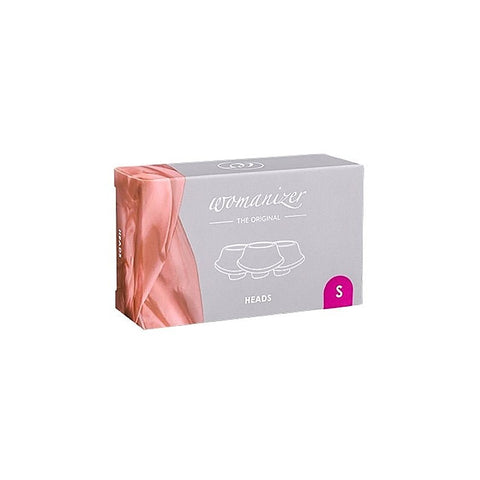Womanizer Premium Silicone Stimulation Trio - Hypoallergenic Comfort - Vibrator Accessories