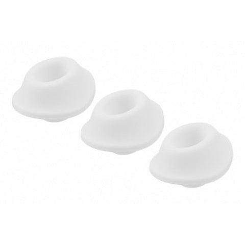 Womanizer Premium Silicone Stimulation Trio - Hypoallergenic Comfort - Vibrator Accessories