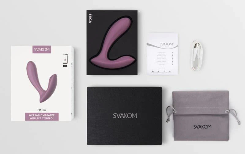 Svakom Erica Vibrating Clitoral and G-Spot Stimulator G-Spot Vibrators