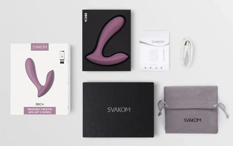 Svakom Erica Vibrating Clitoral and G-Spot Stimulator - G-Spot Vibrators