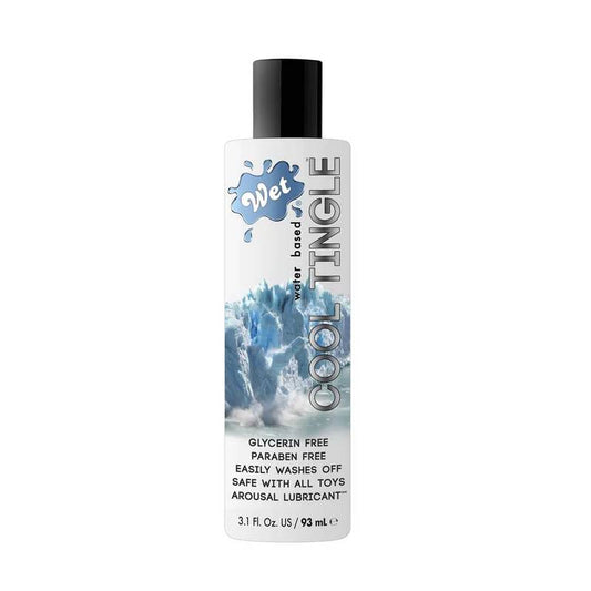 Wet Cool Tingle Water Based Adult Lubricant 178ml - Water Based Lubes