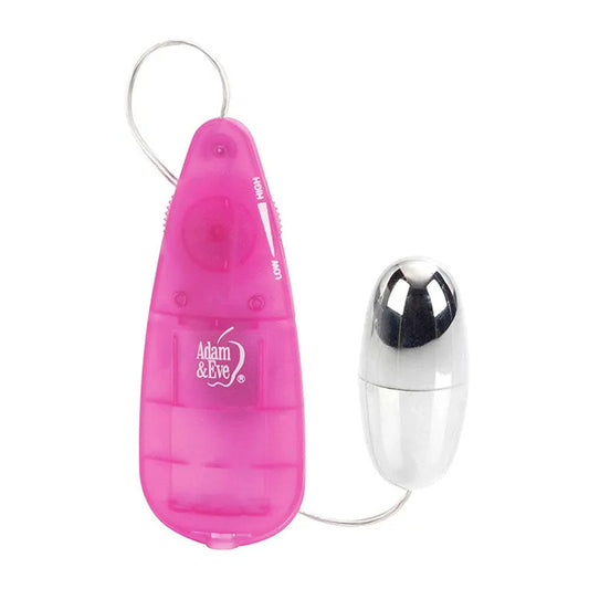 Adam & Eve VIBRATING SILVER BULLET Vibrator 2.0 with Remote