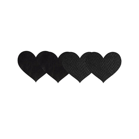 Premium Classic Black Hearts by Xgen Products - Wigs and Gloves