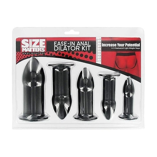 Smooth & Safe Anal Expansion - XR Brands Size Matters Dilator - Butt Plugs