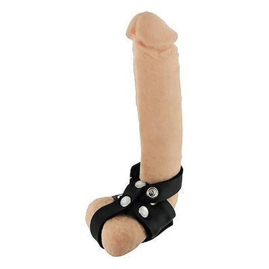 Vault Neoprene Stretcher With Removable Cock Ring Black