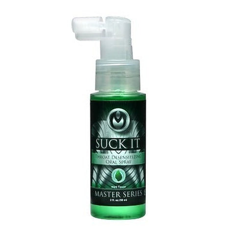 Premium Suck It Deep Throat Spray by XR Brands - Massage Oils and Lubricants