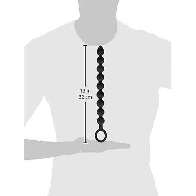 Pathicus Nine Bulb Silicone Anal Wand by XR Brands - Anal Beads and Balls