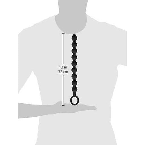 Pathicus Nine Bulb Silicone Anal Wand by XR Brands - Anal Beads and Balls