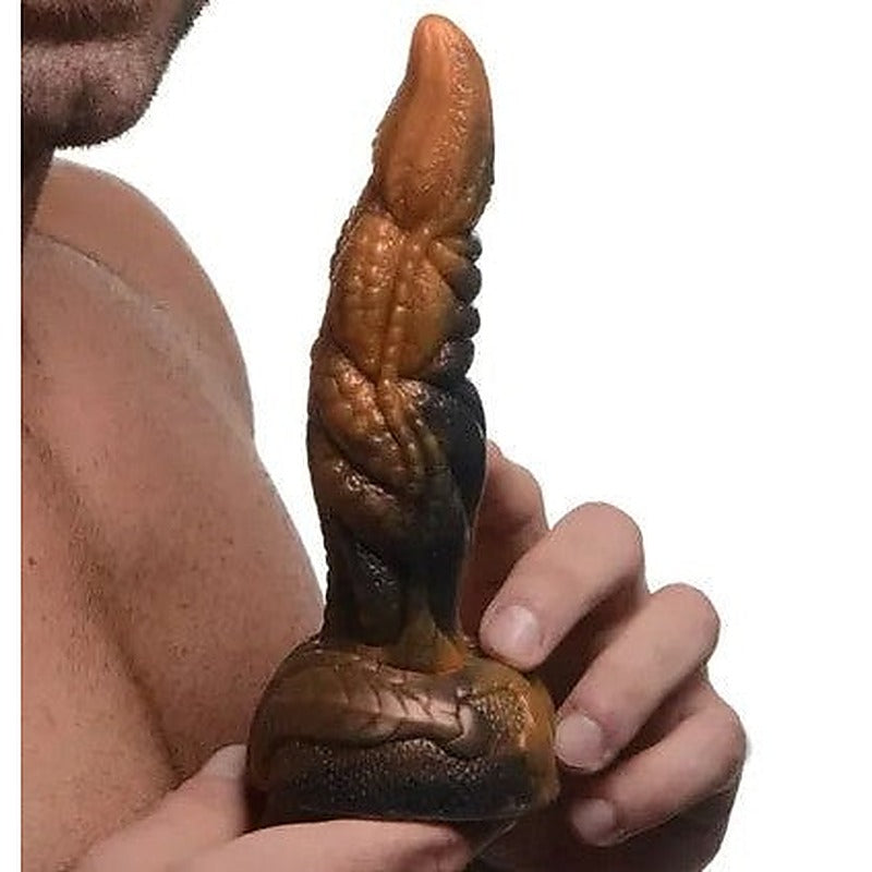 Ravager Rippled Tentacle Silicone Dildo by XR Brands - Non-Realistic Dildos