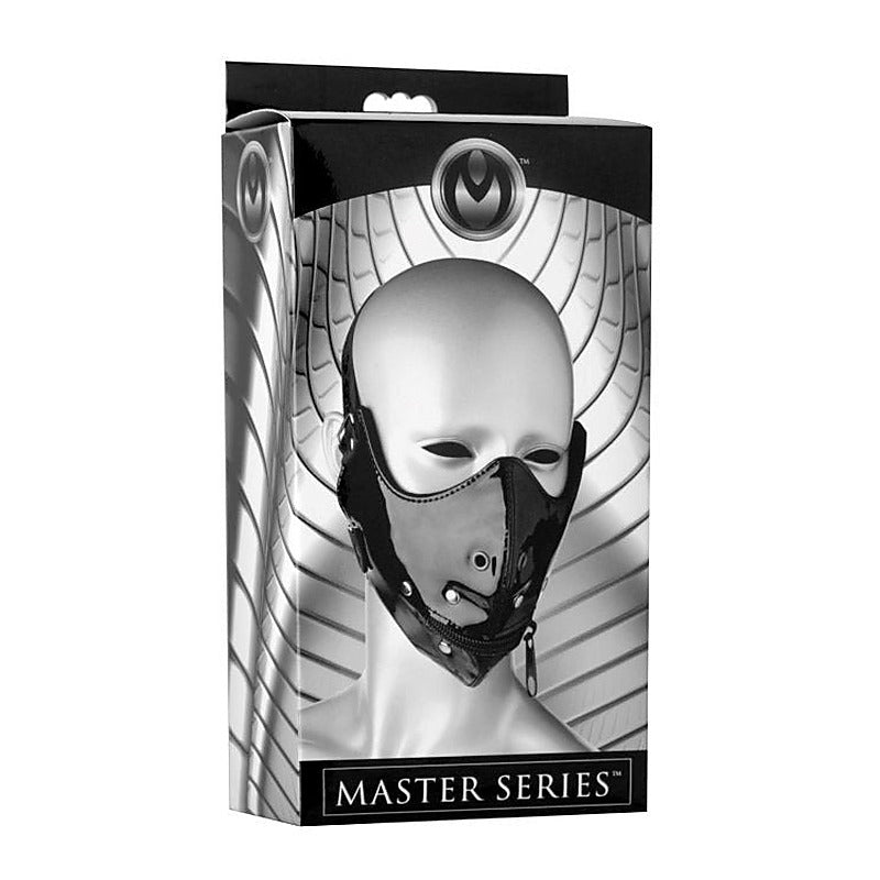Lektor Zipper Mouth Muzzle - Bondage Hoods