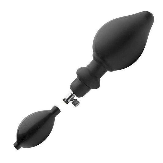 Expander Inflatable Anal Plug With Removable Pump - Anal Vibrators