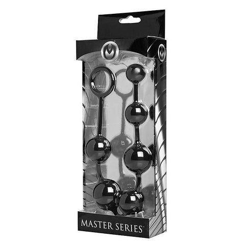 Premium Serpent 6 Silicone Beads by XR Brands - Anal Beads and Balls