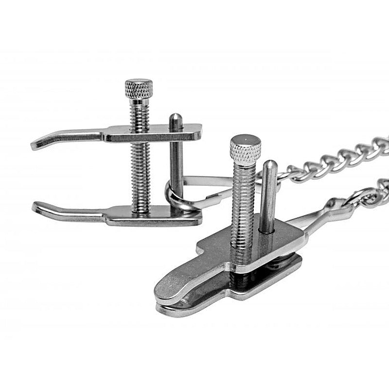 Kneeling Clamps by XR Brands - Breast and Nipple Toys