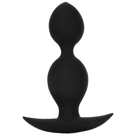 Orbs Steel Weighted Duotone Anal Plug by XR Brands - Butt Plugs