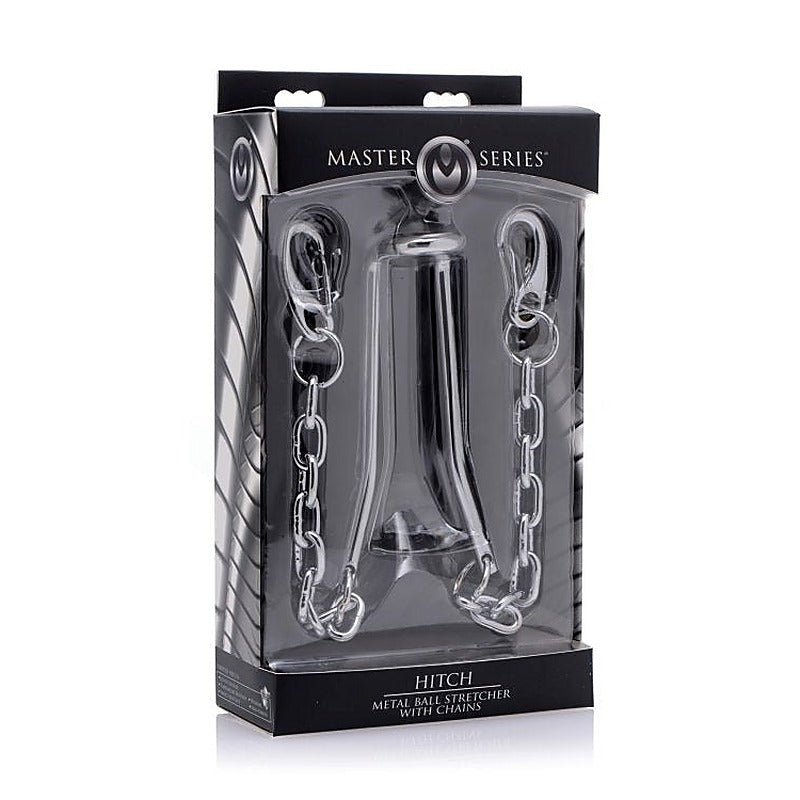 Master Series Hitch Metal Ball Stretcher by XR Brands - Cock Rings