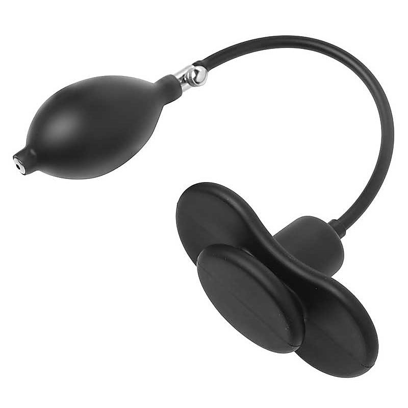 Premium Inhibitor Inflatable Gag by XR Brands - Bondage Gags and Bits
